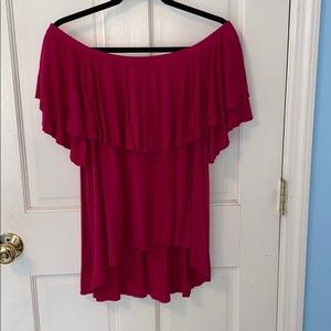 Free People off the shoulder t shirt